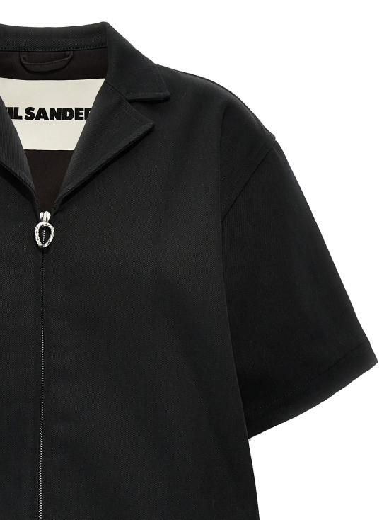 25SS 질샌더 블라우스 J02BN0214J46655001 Black - JIL SANDER