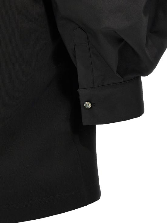 25FW 사카이 벌룬 숏 슬리브 티셔츠 2507767001 Black - SACAI