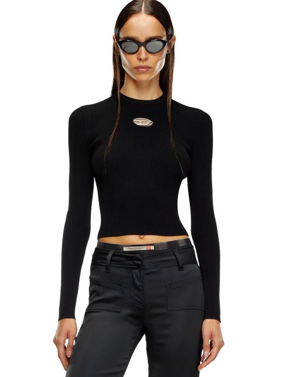 24FW 디젤 셔츠 A153280DLAX 9XX Black - DIESEL