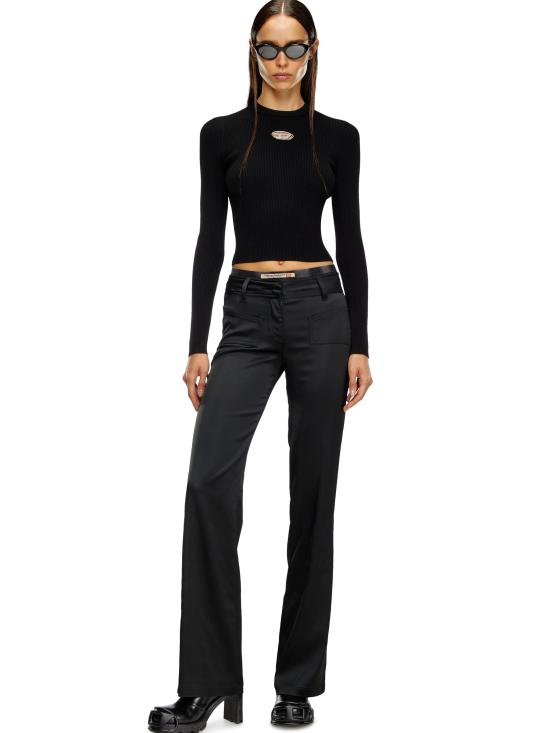 24FW 디젤 셔츠 A153280DLAX 9XX Black - DIESEL