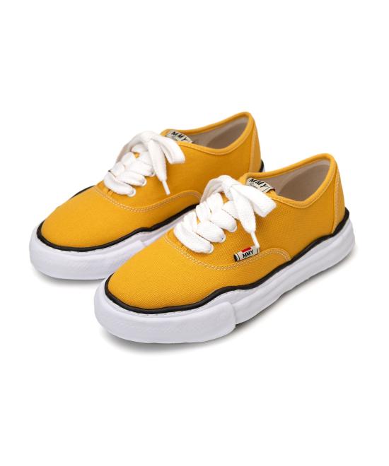 26SS 메종 미하라 야스히로 베이커 OG 솔 캔버스 로우 컷 A02FW704 RED DOM - MAISON MIHARA YASUHIRO