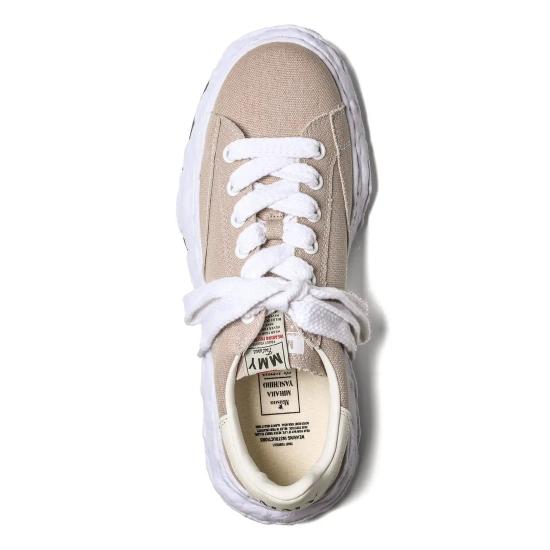  메종 미하라 야스히로 찰스 OG 솔 캔버스 로우탑 A12FW703 GRAY DOM - MAISON MIHARA YASUHIRO