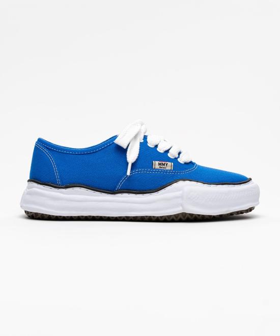  메종 미하라 야스히로 베이커 OG 솔 캔버스 로우 컷 A02FW704 CLBLUE DOM