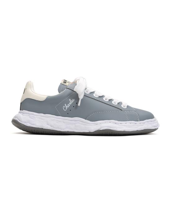  메종 미하라 야스히로 찰스 OG 솔 레더 로우탑 A12FW701 GRAY DOM