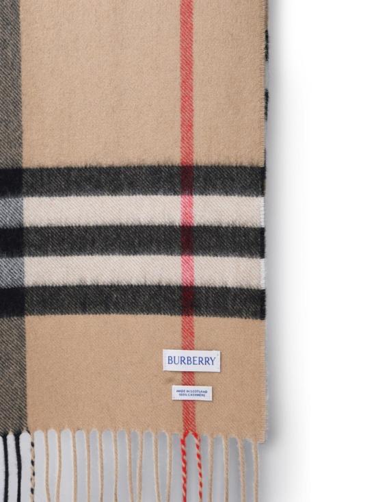  버버리 빈티지 체크 캐시미어 머플러 8076576 A7026 Brown - BURBERRY