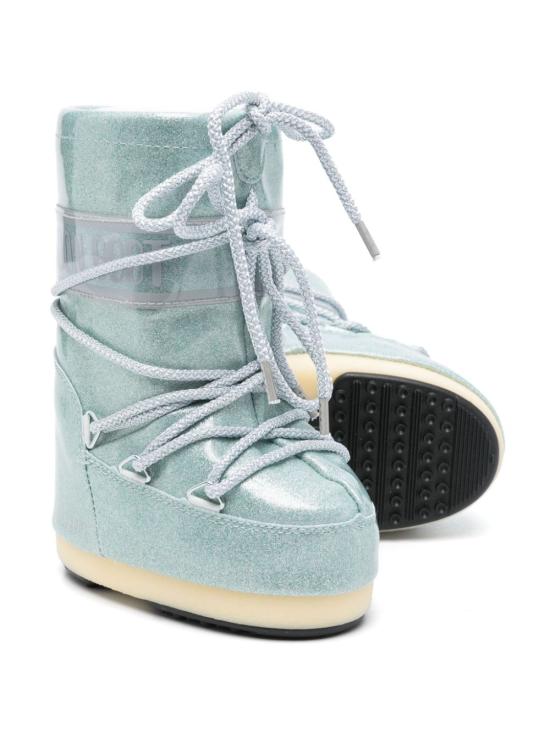 24FW [주니어] 문부츠 미들 부츠 80D3400290 F001 Clear Blue - MOON BOOT