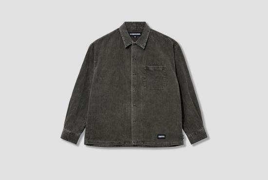 25SS 네이버후드 긴팔 셔츠 242AQNH SHM08 BR