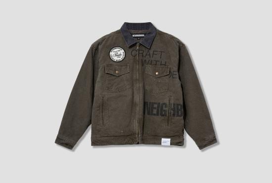 25SS 네이버후드 자켓 242UTNH JKM02 KH