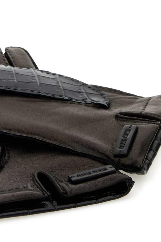  미우미우 장갑 5GG2252DQ8 F0002 Black - MIU MIU