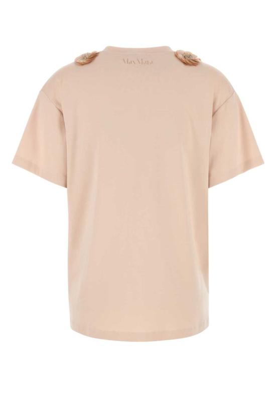 25SS 막스마라 스튜디오 반팔 티셔츠 2516941013600 005 PINK - MAX MARA STUDIO