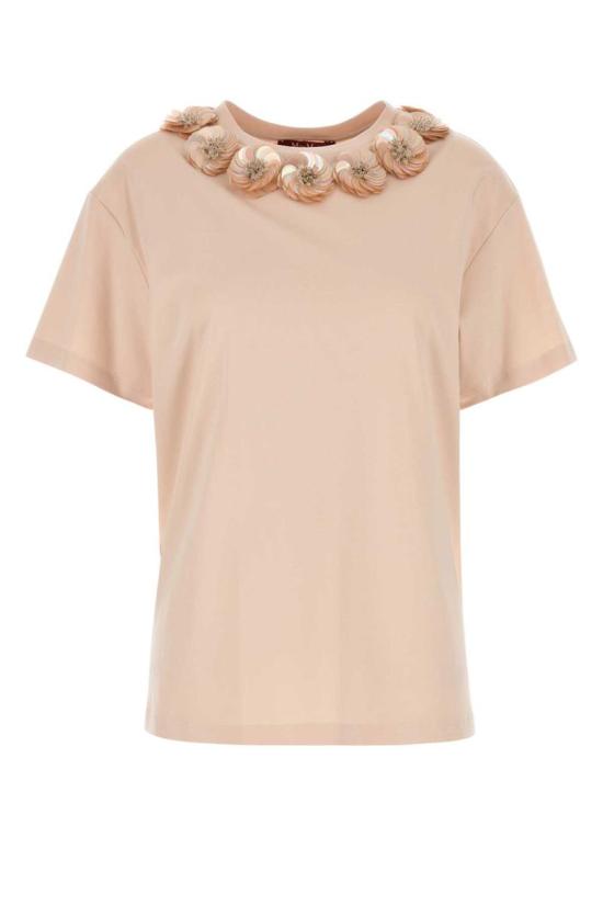 25SS 막스마라 스튜디오 반팔 티셔츠 2516941013600 005 PINK