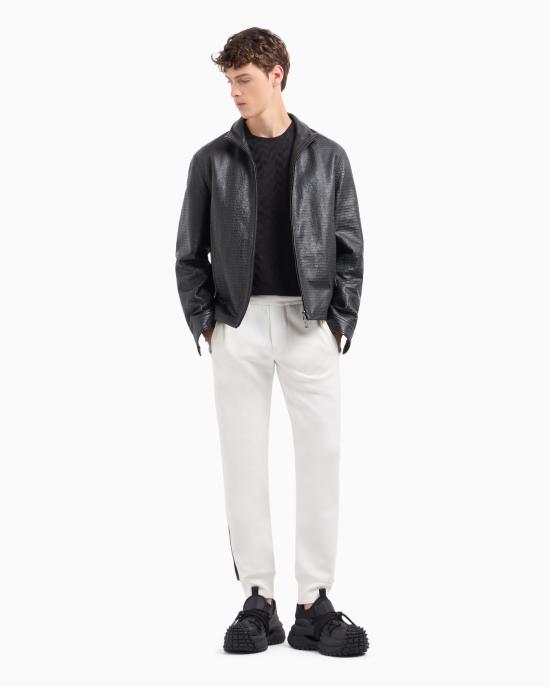 25SS 엠포리오 아르마니 트레이닝/조거 팬츠 6D1PK3 1JHSZ 0101 White - EMPORIO ARMANI