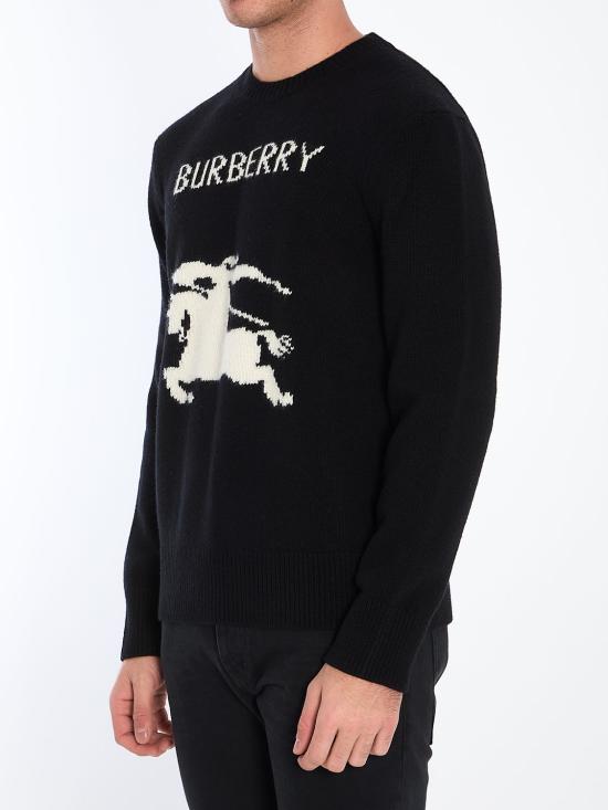 25SS 버버리 스웨터 8101952 A1189 BLACK - BURBERRY
