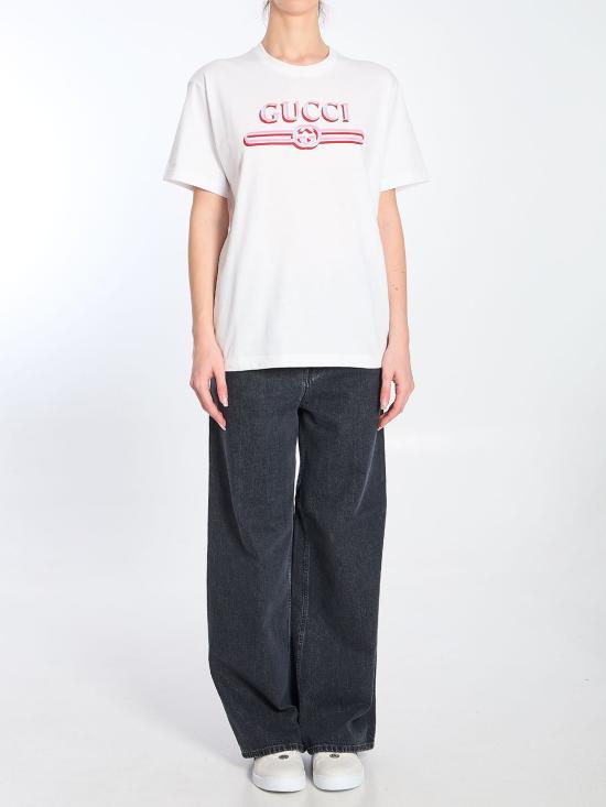 25SS 구찌 반팔 티셔츠 788093XJGIJ 9082 WHITE - GUCCI