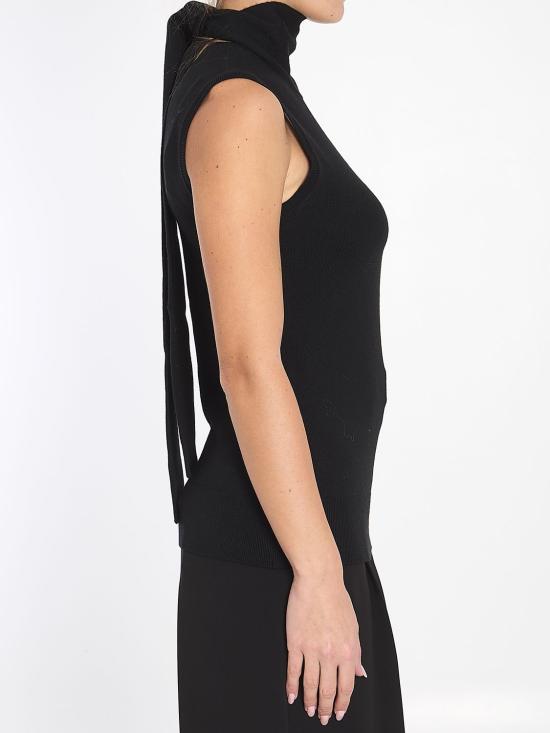 25SS 토템 터틀넥 251WRT4388YA0133 BLACK - TOTEME