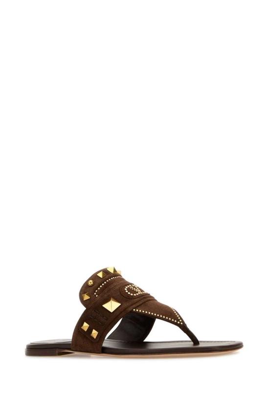 25SS 발렌티노 가라바니 뮬/슬리퍼 6W2S0LQ8KIEKG8 BROWN - VALENTINO GARAVANI