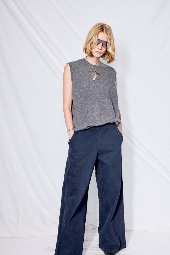  데미리 뉴욕 베스트 데밀리 헤더 캐시미어 요기  헤더 그레이