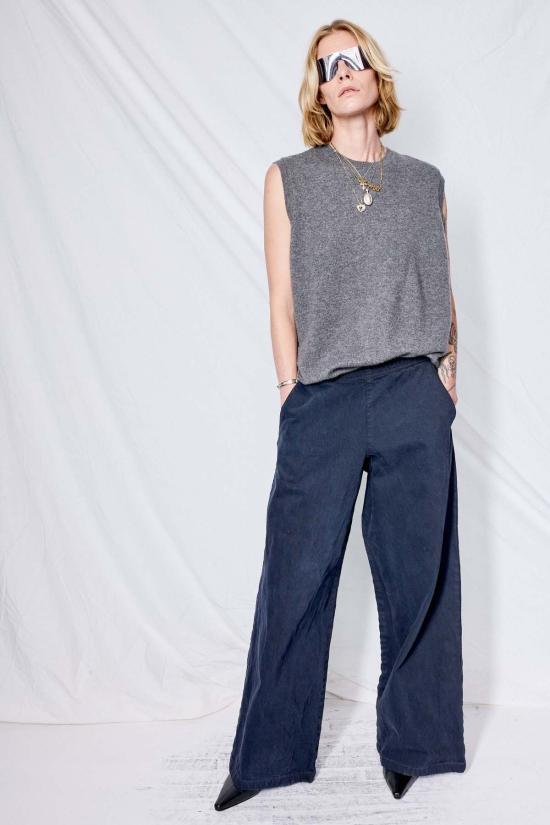  데미리 뉴욕 베스트 데밀리 헤더 캐시미어 요기  헤더 그레이 - DEMYLEE