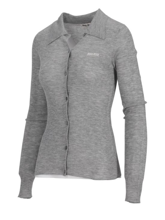 25SS 미우미우 가디건 MMF948SOOO13KV F0031 GRIGIO - MIU MIU