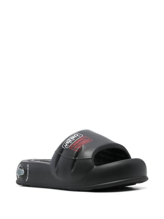 25SS 겐조 샌들 FF52MU210E50 99 Black - KENZO