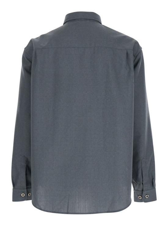 25SS 플레인 긴팔 셔츠 RXMX78UX1 Grey - PLAIN