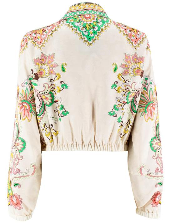 25SS 에트로 가디건 WRBA0042 99SPD83 X0802 X0802 PRINT ON WHITE BASE - ETRO