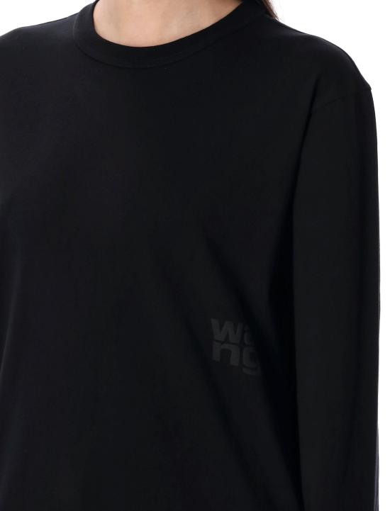 25SS 티바이알렉산더왕 긴팔 티셔츠 4CC3241519 001 BLACK - T BY ALEXANDER WANG