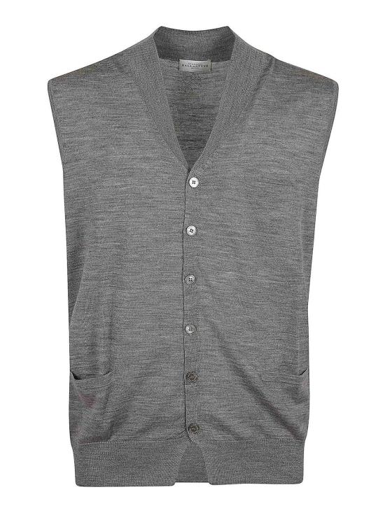  발렌타인 니트 베스트 B2S01116W0215267 Grey