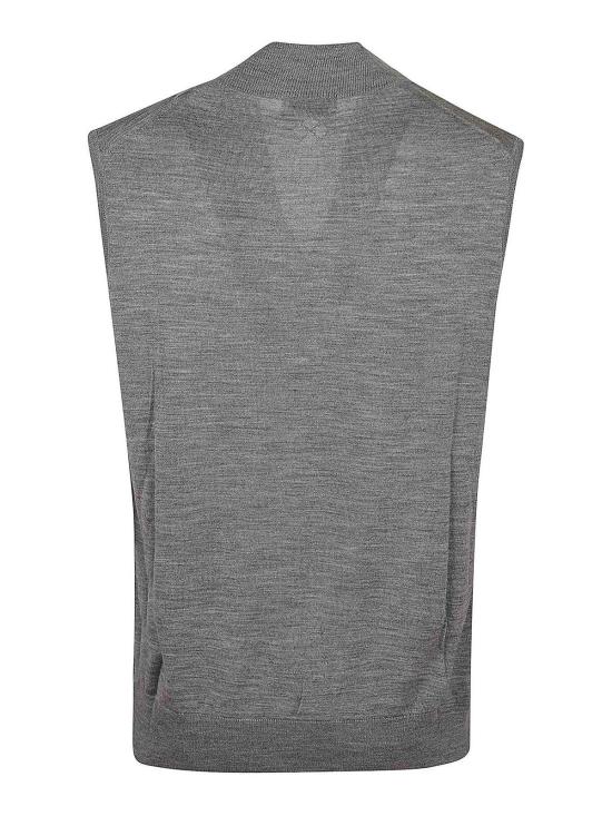  발렌타인 니트 베스트 B2S01116W0215267 Grey - BALLANTYNE