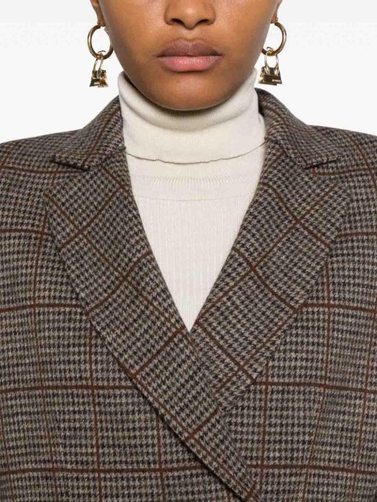 25FW 해리스와프런던 수트 자켓 A3502MPLPL06 Brown - HARRIS WHARF LONDON