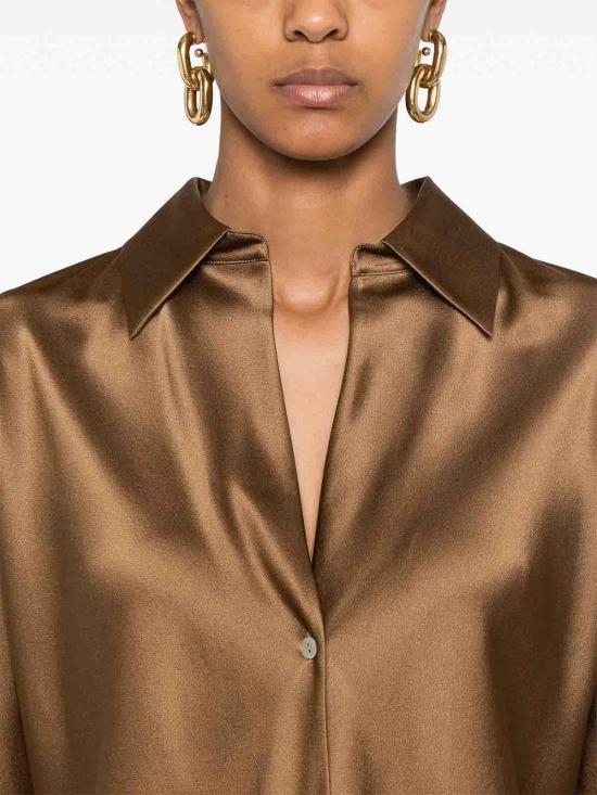  빈스 블라우스 V055413024235 Beige - VINCE