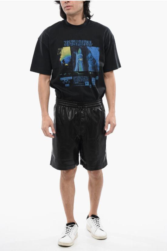  나누슈카 숏팬츠 NM22CRST00199 0 BLACK Black - NANUSHKA