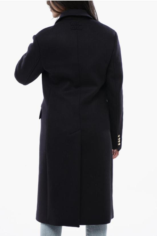  미우미우 코트 MS1966S232 12U5 F0008 Blue - MIU MIU