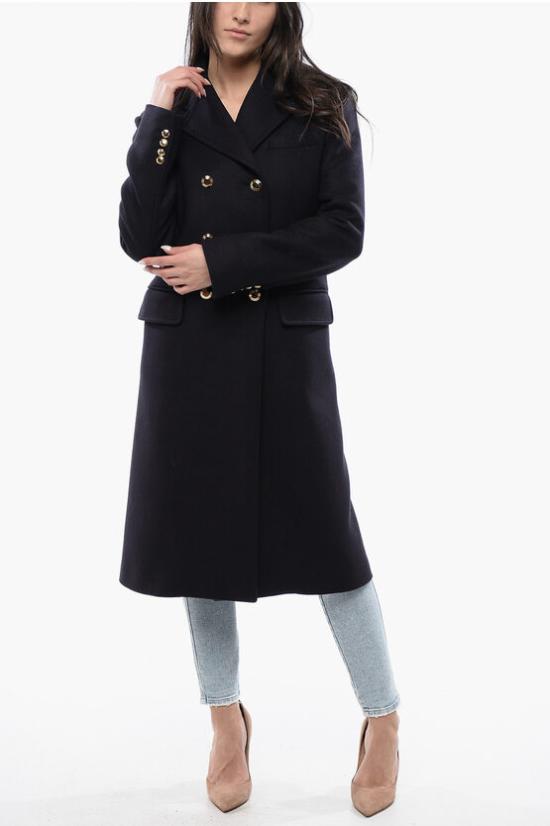  미우미우 코트 MS1966S232 12U5 F0008 Blue - MIU MIU