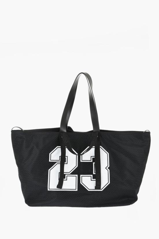  오프화이트 토트백 OMNA198S24FAB0011001 Black - OFF WHITE