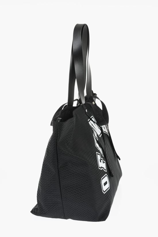  오프화이트 토트백 OMNA198S24FAB0011001 Black - OFF WHITE