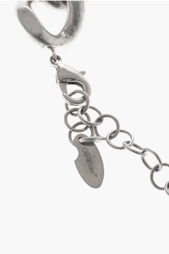  오프화이트 브레이슬릿 OMOA098S24MET0017200 Silver - OFF WHITE