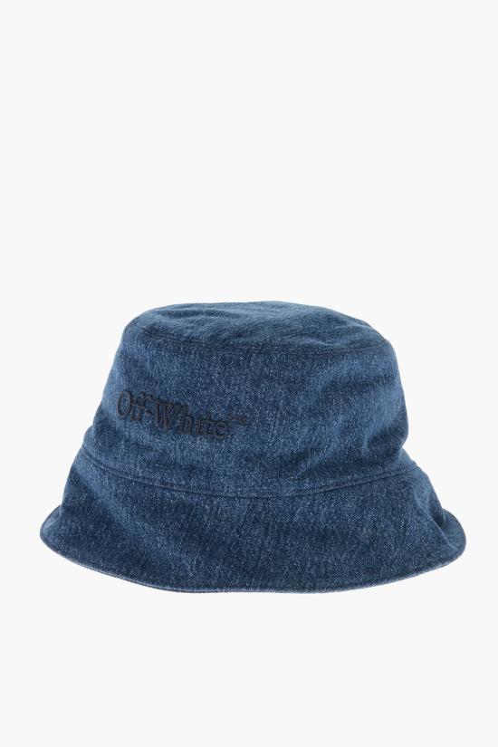  오프화이트 비니 OWLB021S24DEN0014444 Blue