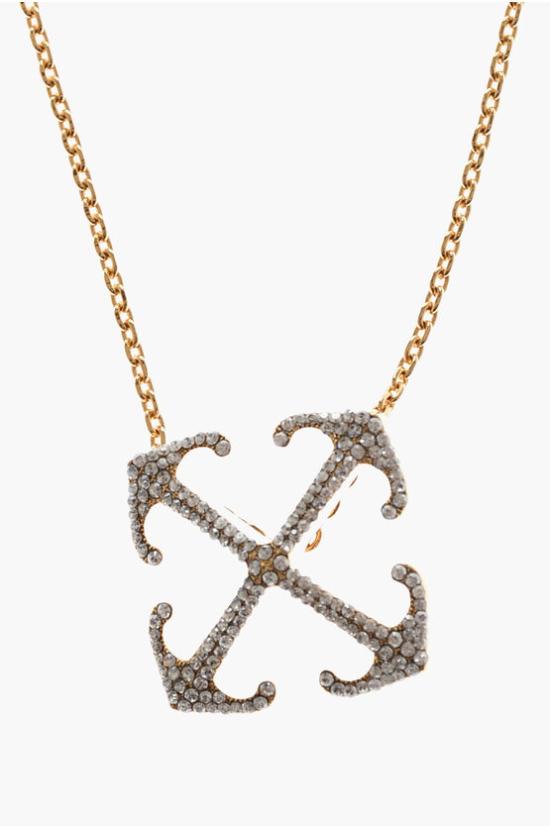  오프화이트 목걸이/팬던트 OWOB136S24MET0017600 Gold - OFF WHITE