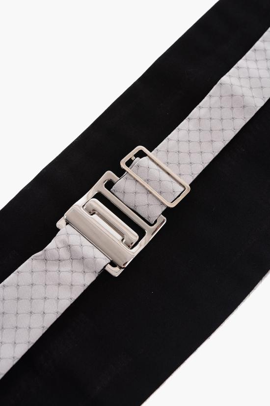  꼬르넬리아니 패브릭 벨트 87U317 1120481 050 Gray - CORNELIANI