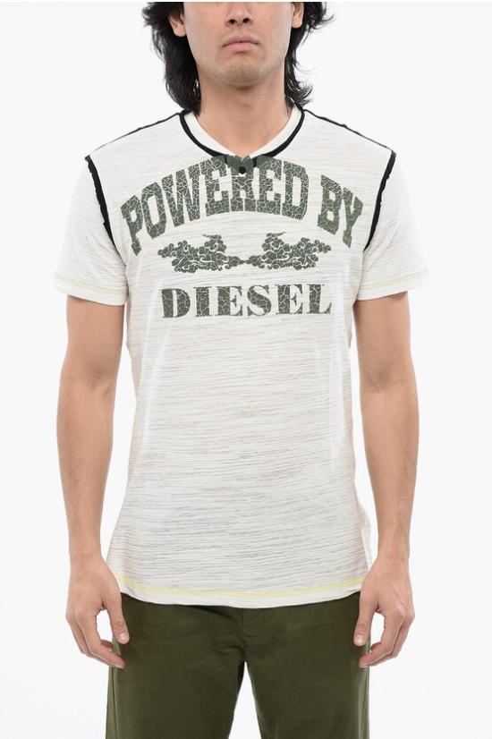  디젤 반팔 티셔츠 A12945 0AJBA 141 White