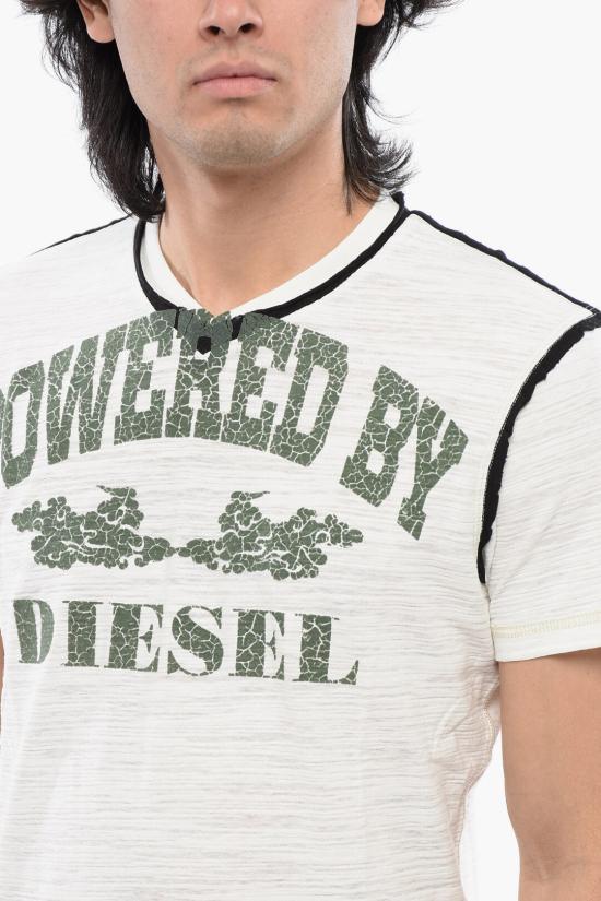  디젤 반팔 티셔츠 A12945 0AJBA 141 White - DIESEL
