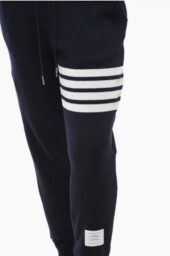  톰브라운 스트레이트 팬츠 FJQ073A J0012 415 Blue - THOM BROWNE