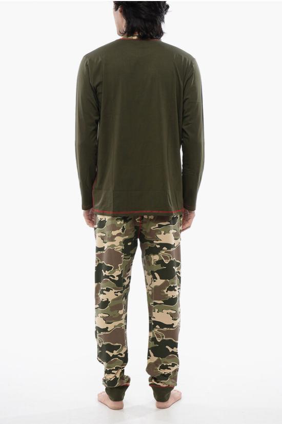  디젤 라운지 웨어 A11110 0LICY E6630 Green - DIESEL