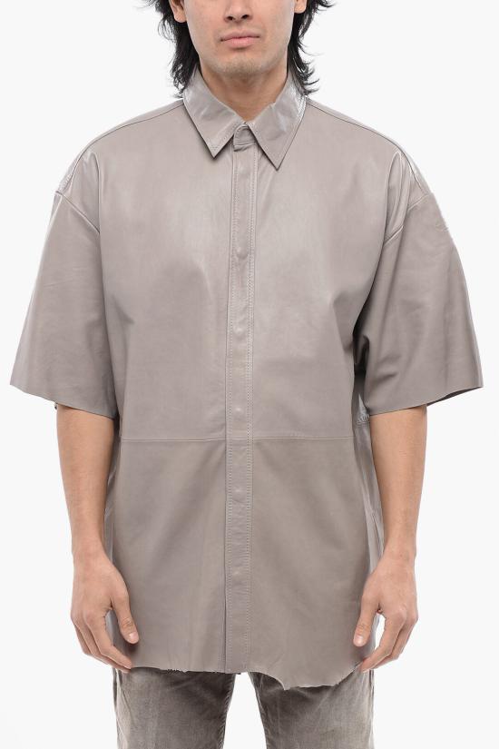  디젤 반팔 셔츠 A13099 0CLAQ 9BX Gray