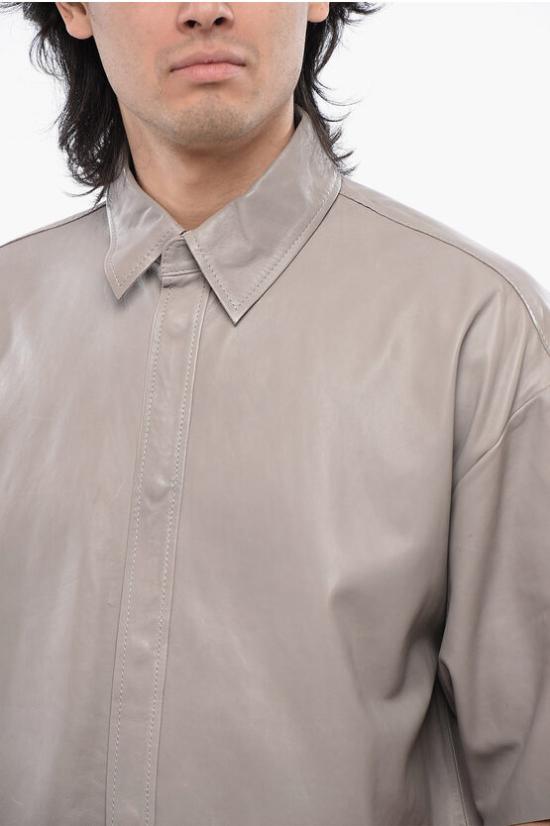  디젤 반팔 셔츠 A13099 0CLAQ 9BX Gray - DIESEL