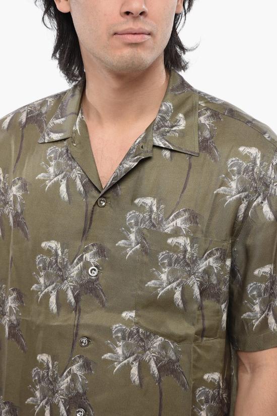  디젤 반팔 셔츠 A13169 0THAP E6791 Green - DIESEL