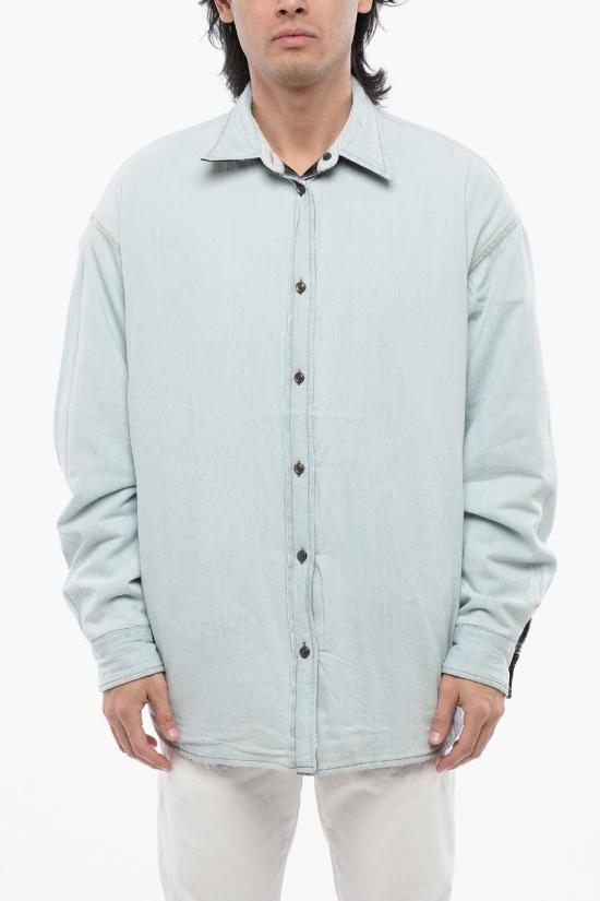  디젤 긴팔 셔츠 A12113 0JNAV 9XXA Multicolor - DIESEL