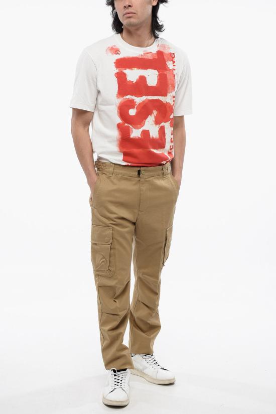  디젤 카고 팬츠 A10622 0KCAF 7BD Brown - DIESEL