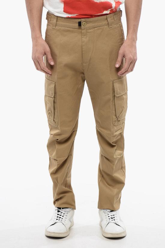  디젤 카고 팬츠 A10622 0KCAF 7BD Brown